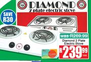 Diamond 2 plate Electric Stove