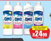 Omo Bleach Assorted-750ml Each