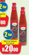 La Italiana Hot Sacue-For 2 x 88ml