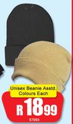 Unisex Beanie Assorted Colours-Each
