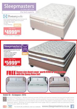 sleepmasters savoy mattress