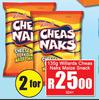 Willards Cheas Naks Maize Snack-For 2 x 135g