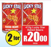 Lucky Star Baked Beans-For 2 x 410g