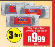 Easy Clean Skeins Steel Wool-For 3 x 25g
