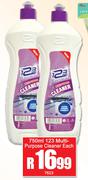 123 Multi Purpose Cleaner-750ml Each