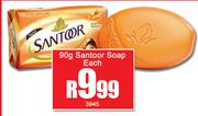 Santoor Soap-90g Each
