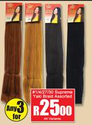 Supreme Yaki Braid Assorted-For Any 3