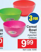 Cereal Bowl-For 3 