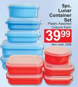 5Pc. Lunar Container Set-Each