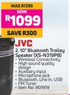 JVC 10" Bluetooth Trolley Speaker XS-N319PB