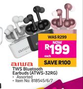Alwa TWS Bluetooth Earbuds Assorted (ATWS-32RG)-Each