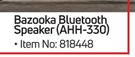 Aiwa Bazooka Bluetooth Speaker AHH-330