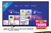 JVC 65" (165cm) UHD Smart LED TV (LT-65N675)