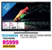 Telefunken 58" (147m) FHD LED TV (TLEDD-58FHD)
