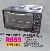 Sunbeam 20L Compact Oven SCO-200
