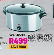 Sunbeam 4.5L Slow Cooker 225W SSC-450