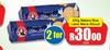 Bakers Blue Label Marie Biscuits-For 2 x 200g