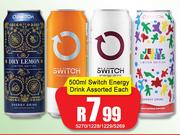 Switch Energy Drink Assorted-500ml Each