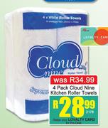 4 Pack Cloud Nine Kitchen Roller Towels