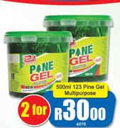 123 Pine Gel Multipurpose-For 2 x 500ml