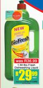 Bio Fresh Dishwashing Liquid-1.5Ltr 