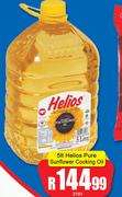 Helios Pure Sunflower Cooking Oil-5Ltr