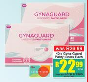 Gyna Guard Panty Liners-40's Each