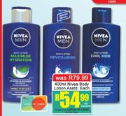 Nivea Body Lotion Assorted-400ml Each