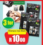 Shampoo Dye Black-For 3