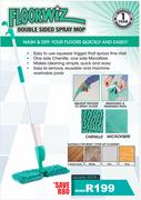 Floorwiz Double Sided Spray Mop