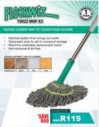 Floorwiz Twizz Mop X2