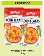 0Kellogg's Corn Flakes-For 2 x 1.2Kg