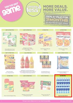 Game Botswana : More 4 Less (01 October - 31 December 2023), page 1