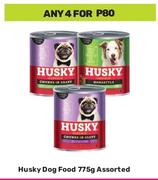 Husky Dog Food Assorted-For 4 x 775g