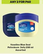Vaseline Blue Seal Petroleum Jelly Assorted-For 2 x 250ml