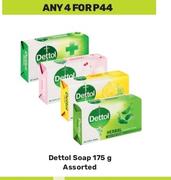 Dettol Soap Assorted-For 4 x 175g
