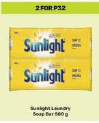Sunlight Laundry Soap Bar-For 2 x 500g
