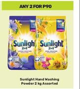 Sunlight Hand Washing Powder Assorted-For 2 x 2Kg