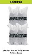 Garden Master Polly Woven Refuse Bags-For 4
