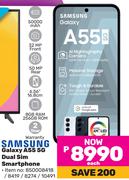 Samsung Galaxy A55 5G Dual Sim Smartphone-Each