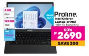 Proline Intel Celeron Laptop eMMC