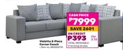Violetta 2 Piece Corner Couch