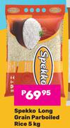 Spekko Long Grain Parboiled Rice-5Kg