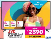 JVC 101.6cm (40") HD LED Smart TV LT-40N550A
