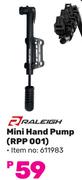 Raleigh Mini Hand Pump RPP 001