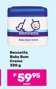 Bennetts Baby Bum Creme-300g   