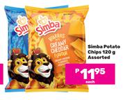 Simba Potato Chips Assorted-120g Each