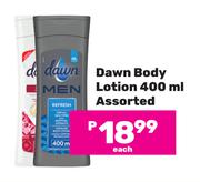 Dawn Body Lotion Assorted-400ml Each