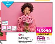 LG 65" QNED 4K UHD Smart T With Quantum Dot nano Cell 65QNED756RBAFBB