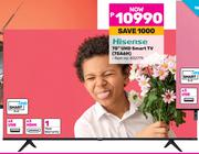 Hisense 75" UHD Smart TV 75A6H